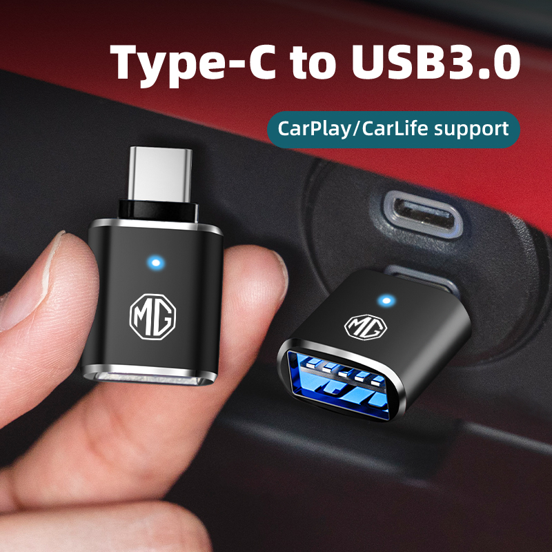 Car Accessories Papar - Auto LED Type C Naar USB