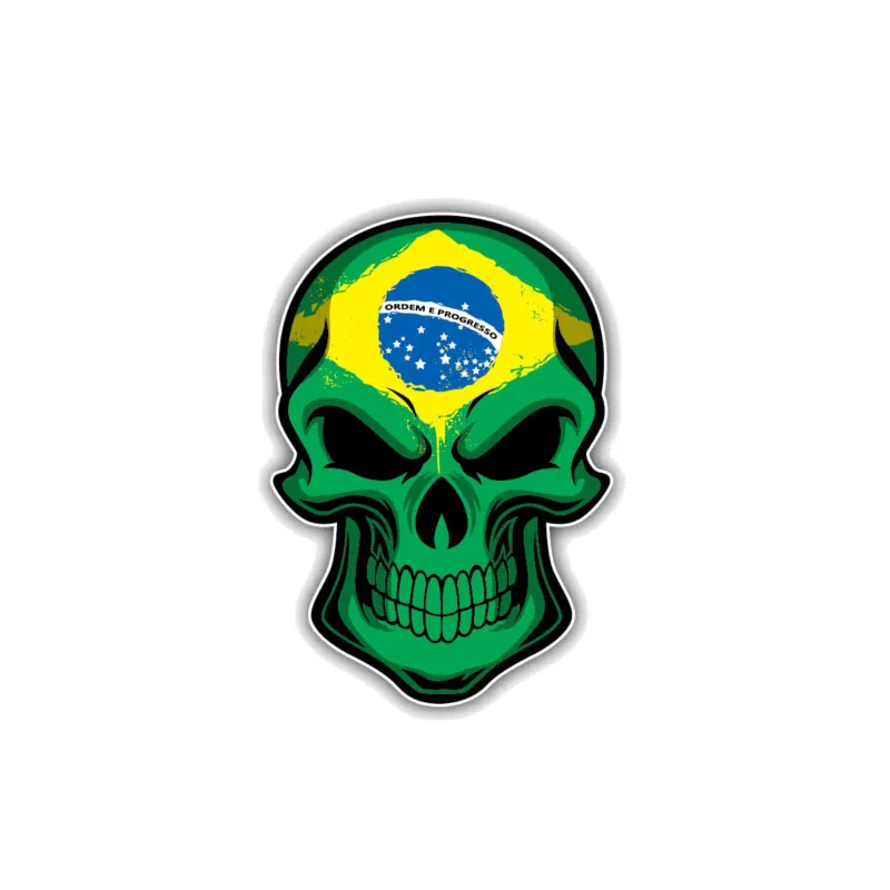 Car Accessories Quotes - Creatieve Reflecterende Auto Sticker Brazilië Vlag