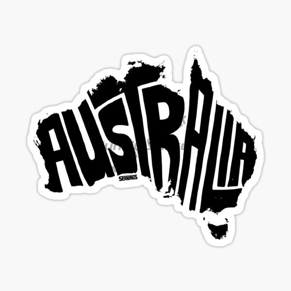 Car Accessories Australia - AUS Australië Vlag Kaart Kangoeroe Embleem