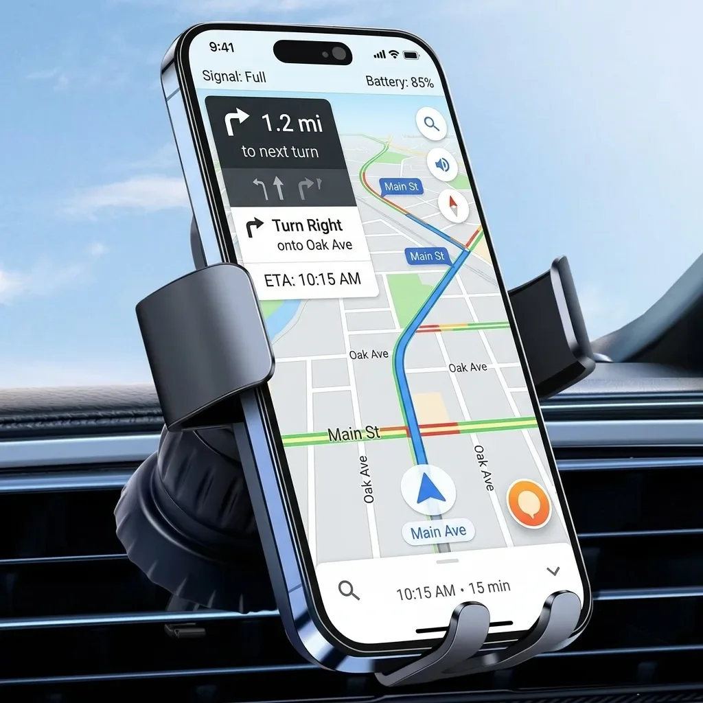 Car Accessories Phone Holder - Universele auto-airvent telefoonhouder 360 ° Draaibare