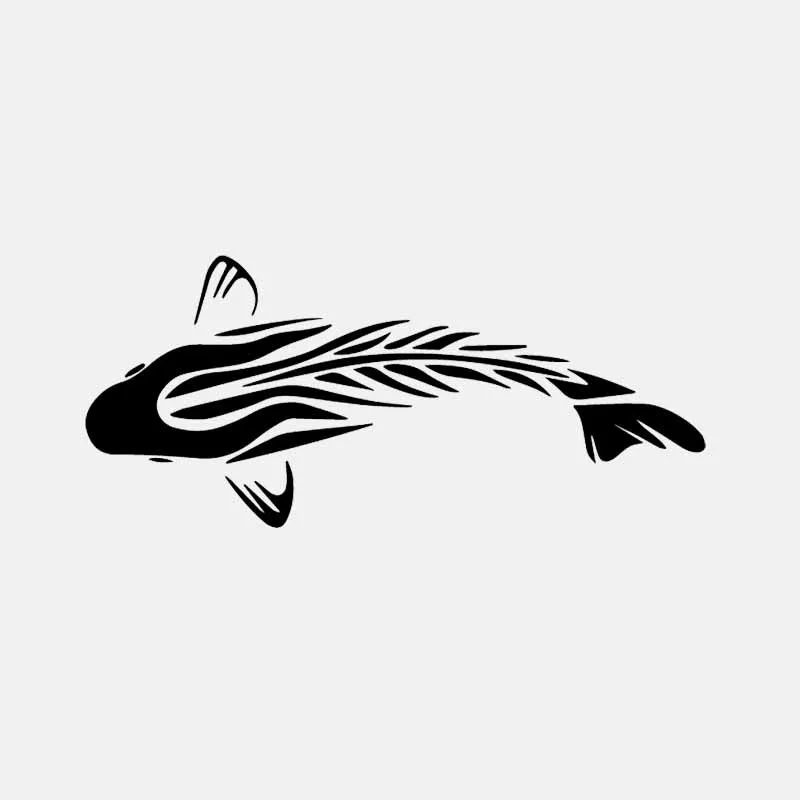 Car Accessories Quotes - Auto Stickers Fun Tribal Karpervissen Motorfiets