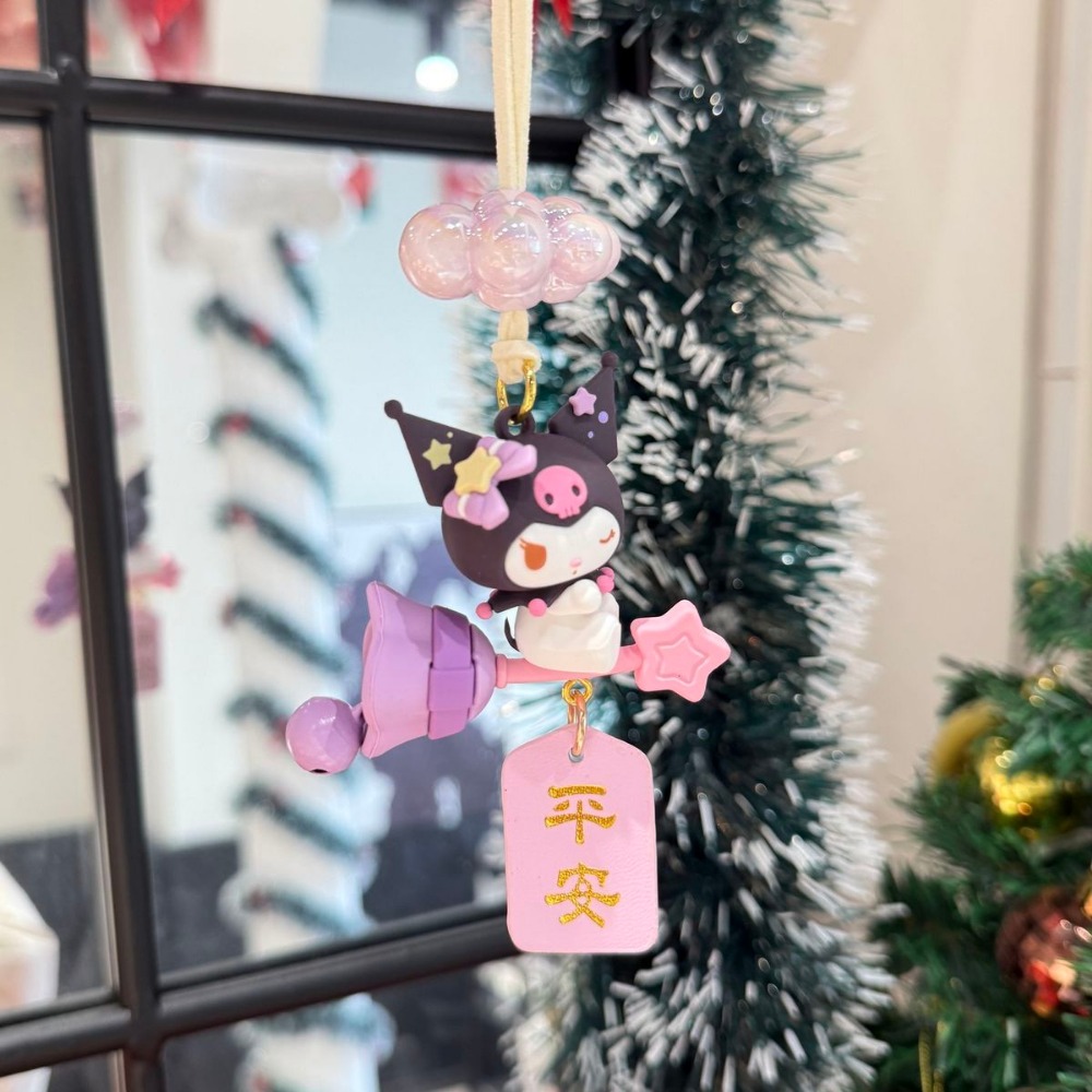 Car Accessories Hanging From Mirror - Sanrio Kuromi ‌ Auto hangende ornament