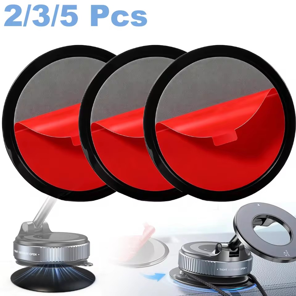 Car Accessories Phone Holder - Universele dashboard kleefpadset voor zuignapbevestiging autohouder