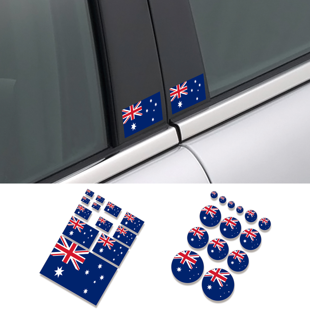 Car Accessories Australia - Diverse Australische vlag Styling Sticker Graphics