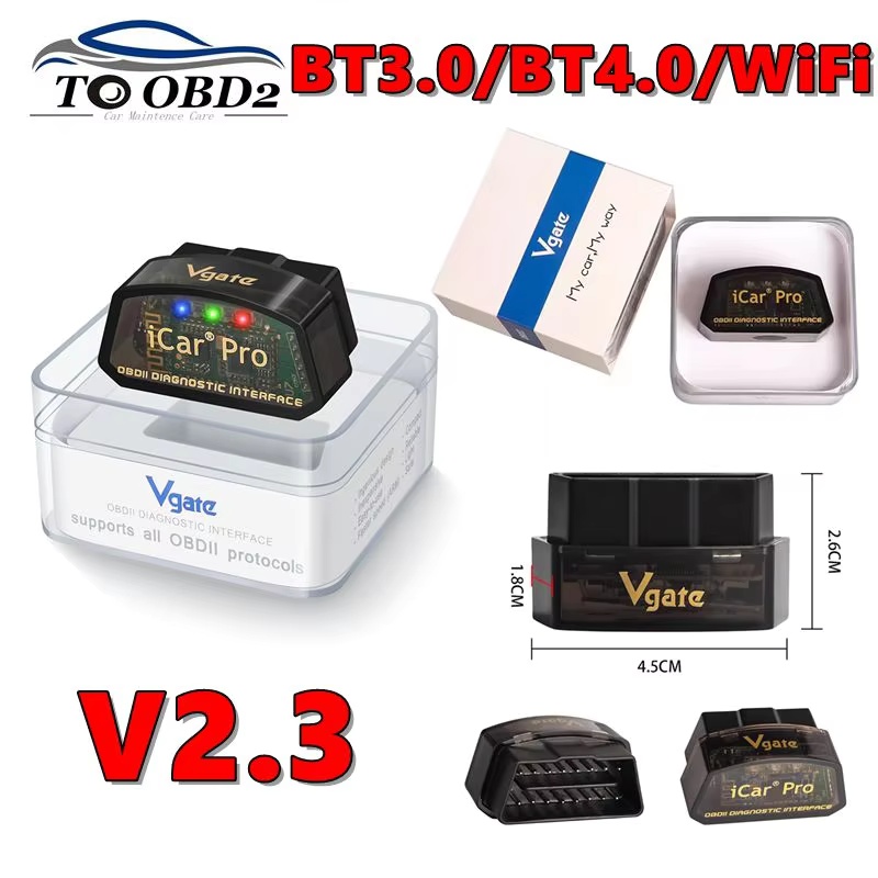 Obd2 Scanner - Vgate iCarpro ELM327 V2.3 Originele OBD2