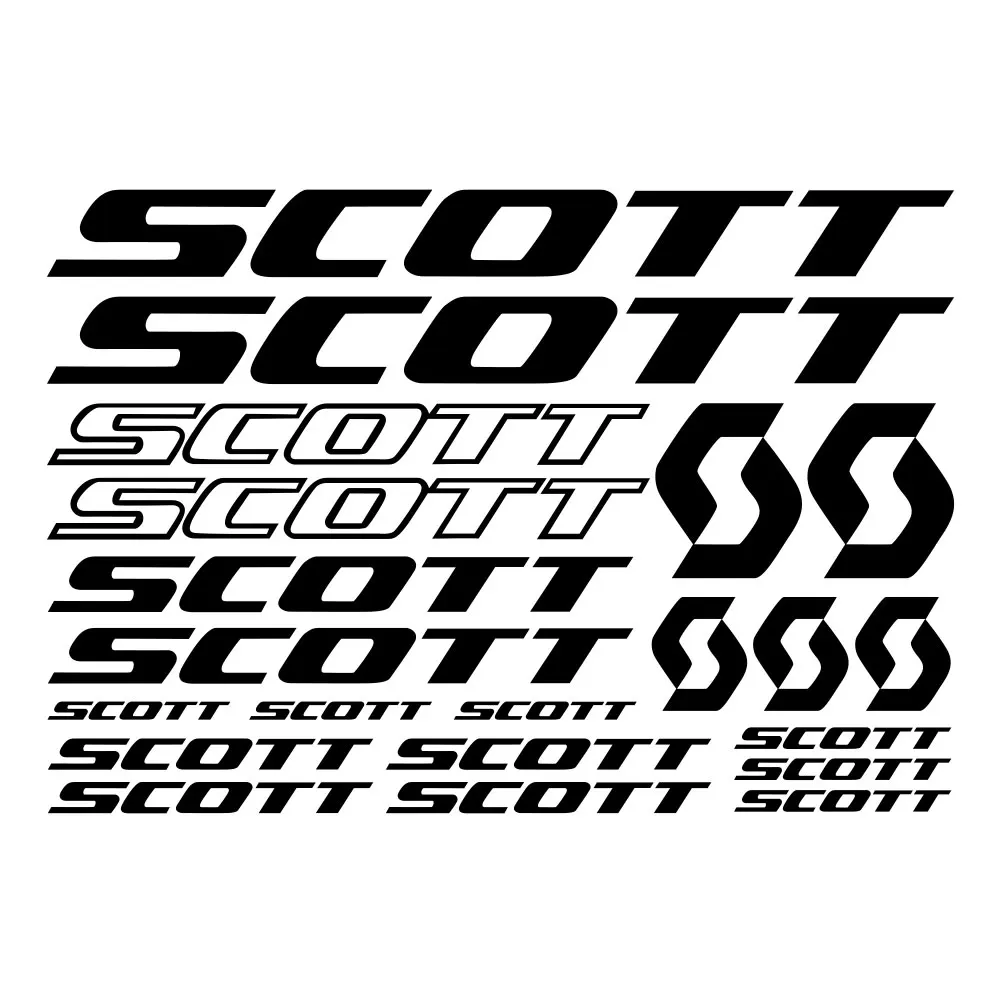 Car Accessories Quotes - Auto Sticker 21 stks voor SCOTT
