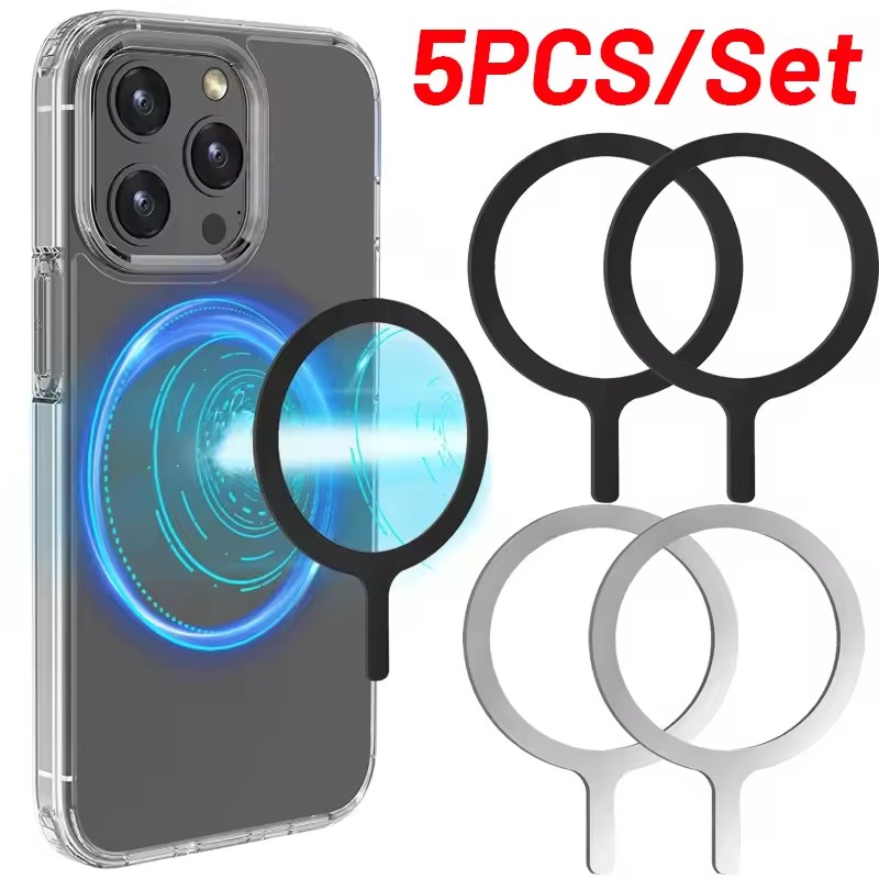 Car Accessories Phone Holder - 5-1 stuks Sticker Ring voor MagSafe