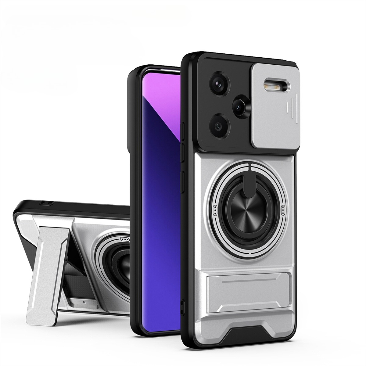 Car Accessories Phone Holder - Lens Slide Camera Telefoon Case voor
