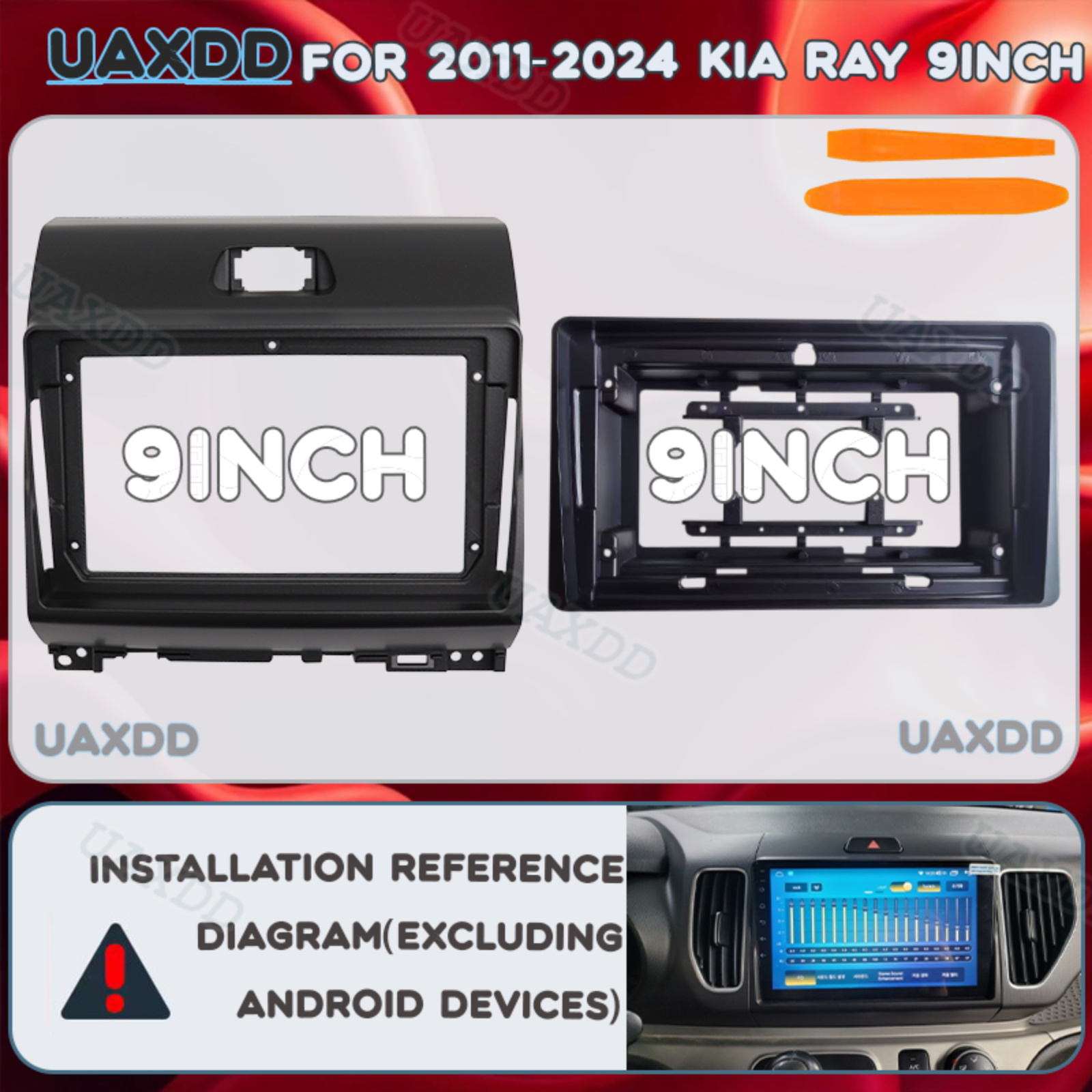 Car Accessories Dashboard - 9 inch 2-DIN autoradio voor 2011-2024