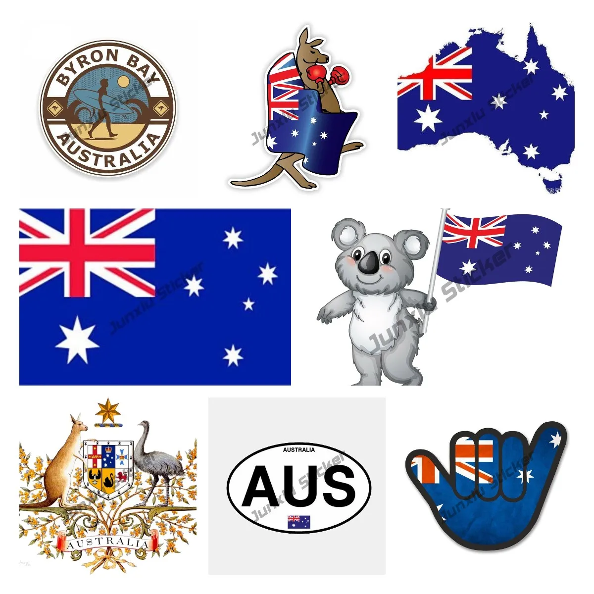 Car Accessories Australia - Creatieve Stickers Australische Vlag Vinyl Decal