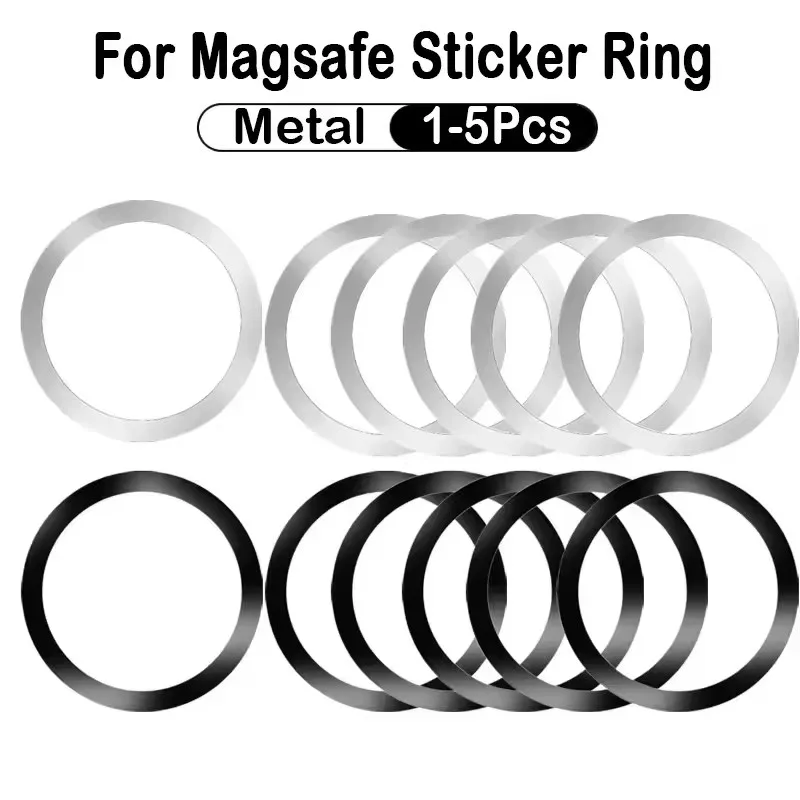 Car Accessories Phone Holder - Universele magnetische metalen plaatring van roestvrij