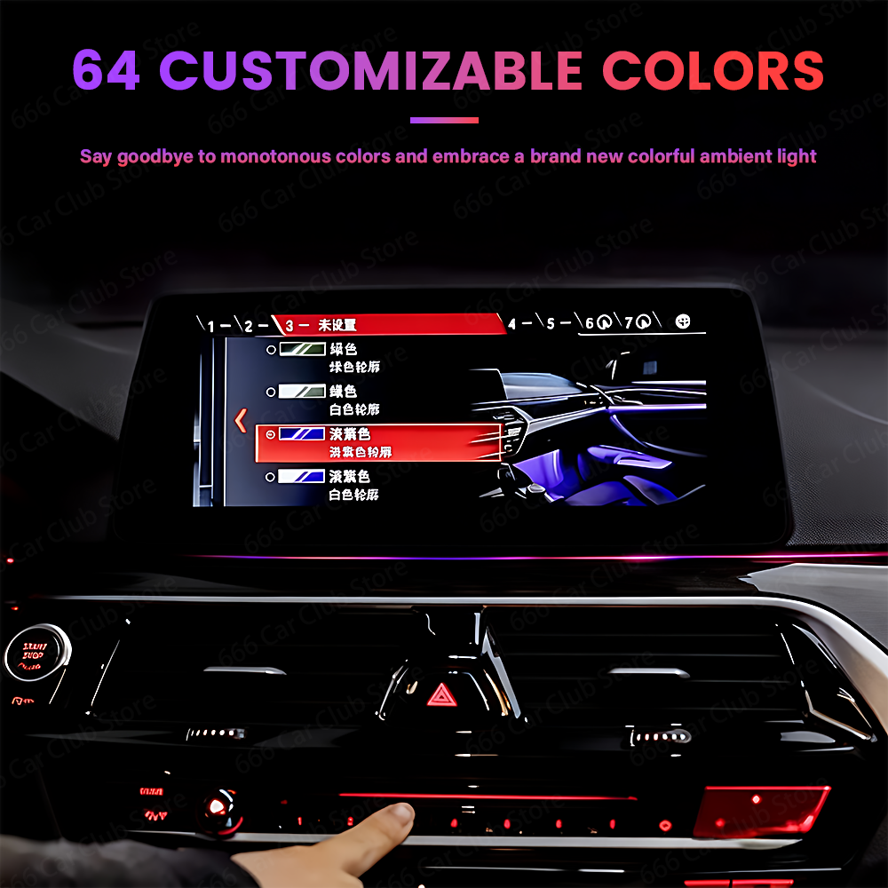 Upgrade 11 Kleuren naar 64 Kle - Led Interior Ambient Light recensie en prijs