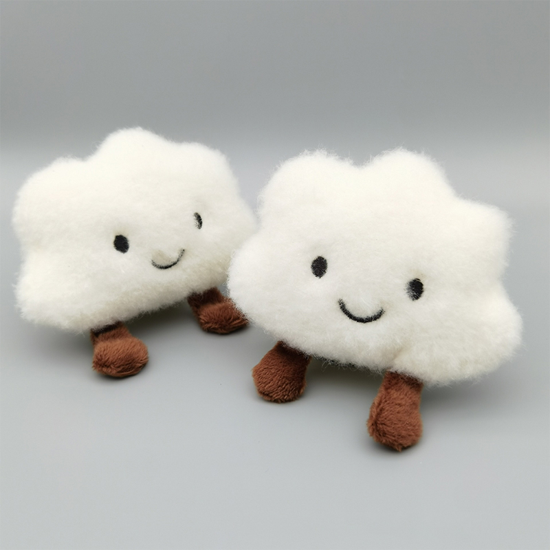 9Cm Schattige Pluche Witte Wol - Car Accessories Papar recensie en prijs