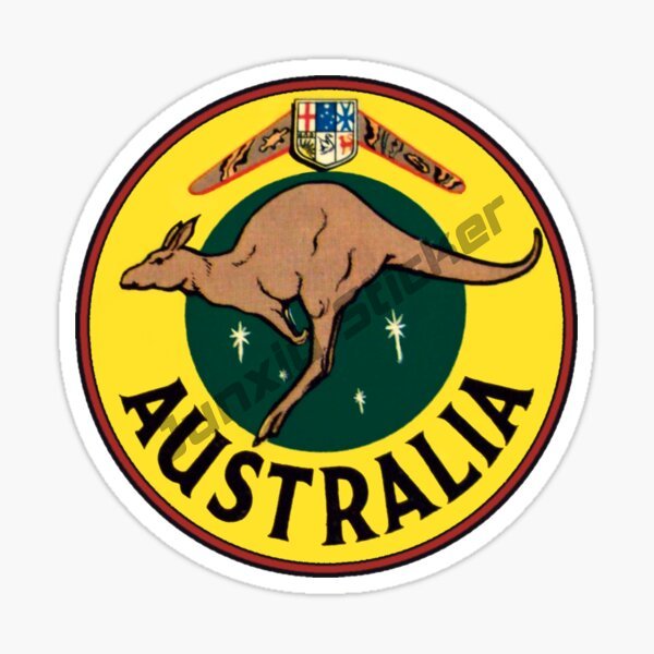 Australië Kaart Bumper Sticker - Car Accessories Australia recensie en prijs