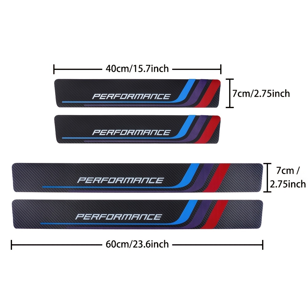 4 Stuks Koolstofvezel Dorpelpl - Car Accessories Quotes recensie en prijs