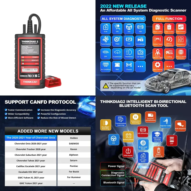 Thinkdiag 2 Diagnostische Tool - Obd2 Scanner recensie en prijs