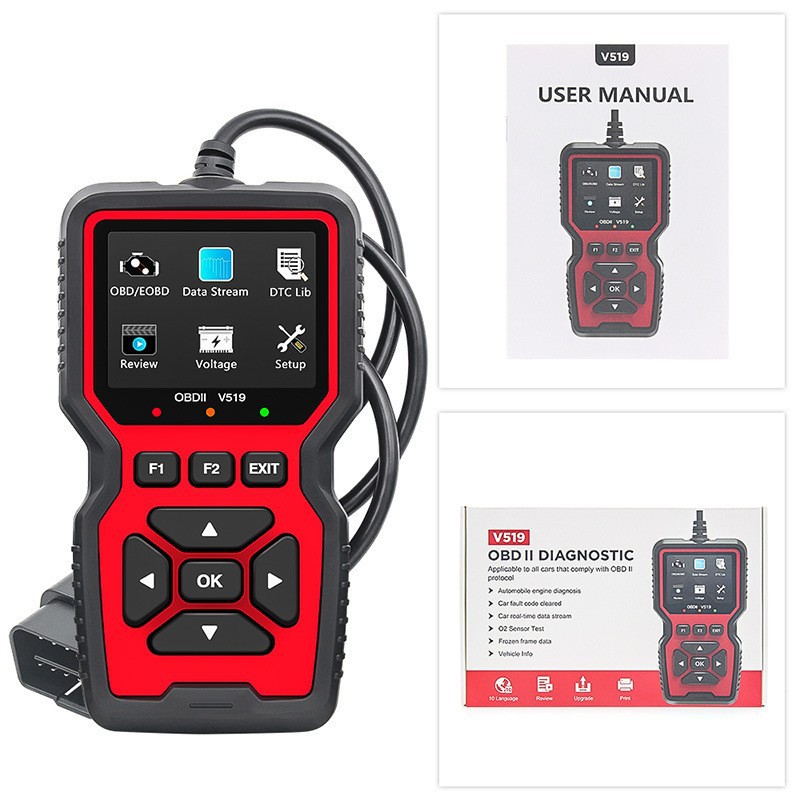 Professionele V519 OBD2 Scanne - Obd2 Scanner recensie en prijs