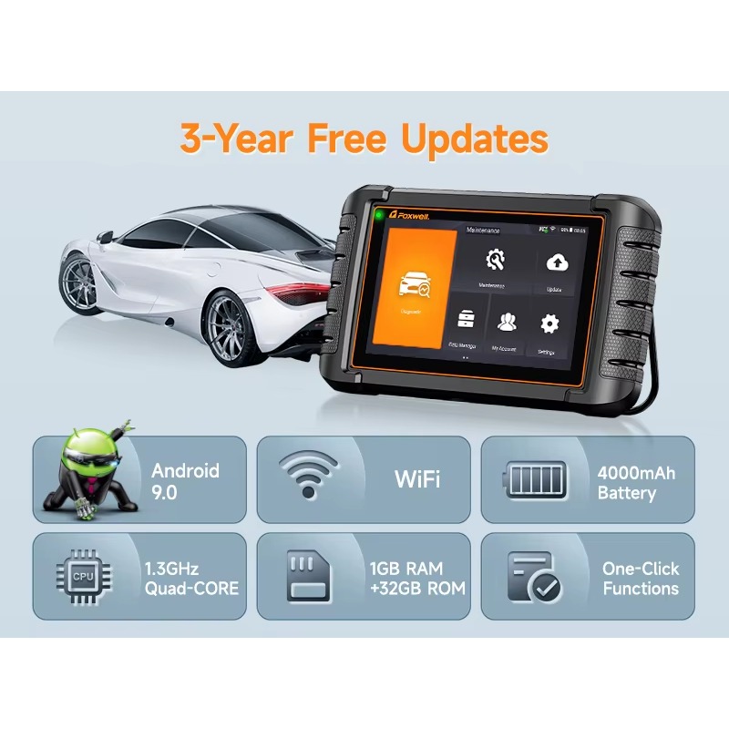 NT809BT OEM ODM Auto Diagnose  - Obd2 Scanner recensie en prijs