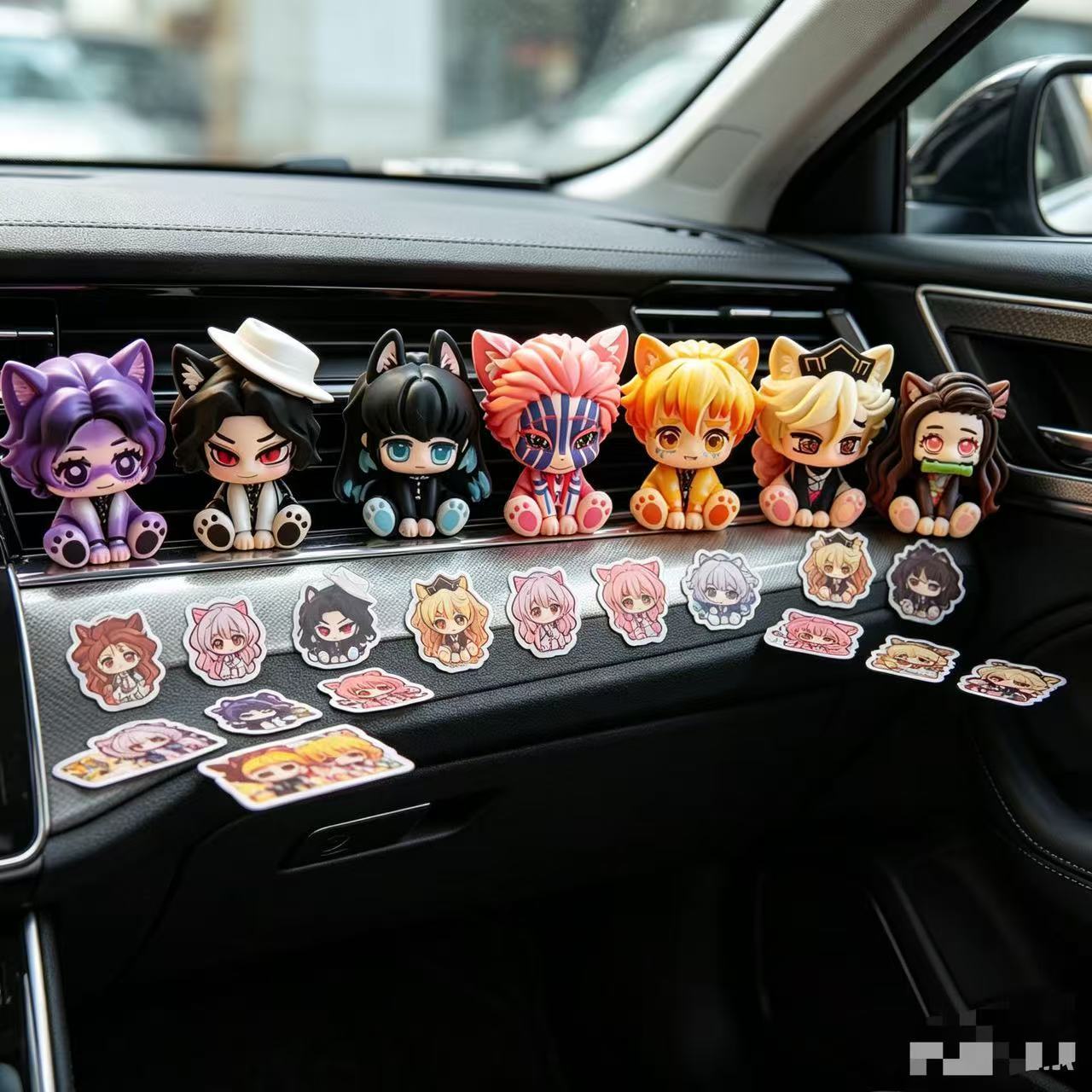 Demon Slayer schattig chibi-fi - Car Accessories Papar recensie en prijs