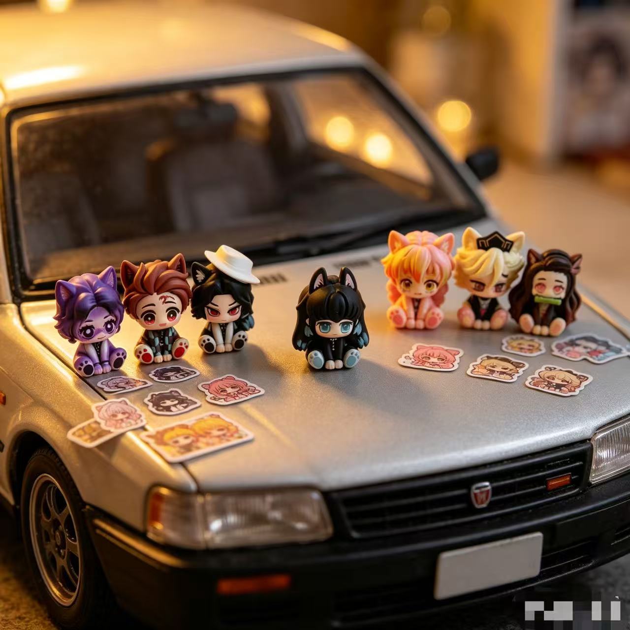 Demon Slayer schattig chibi-fi - Car Accessories Papar recensie en prijs