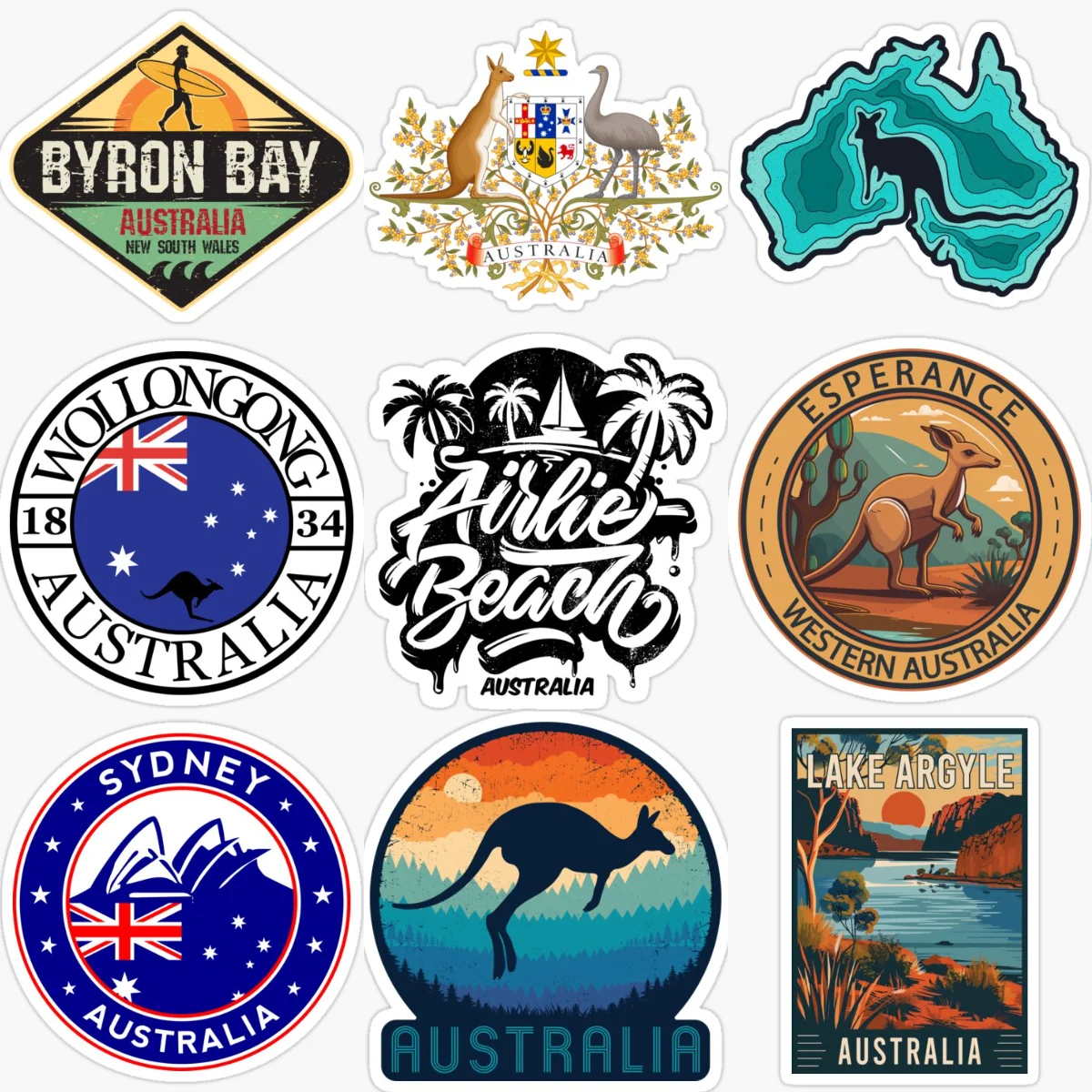 Australië Vlag Kaart Kangoeroe - Car Accessories Australia recensie en prijs