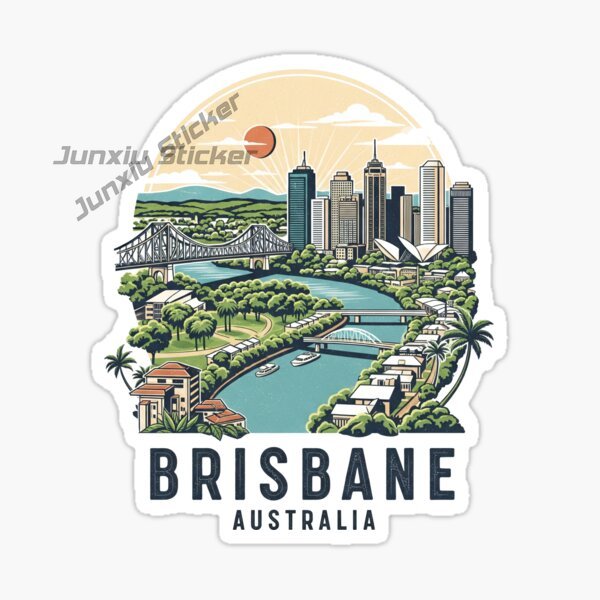 Australië BRISBANE Vlag Vinyl  - Car Accessories Australia recensie en prijs