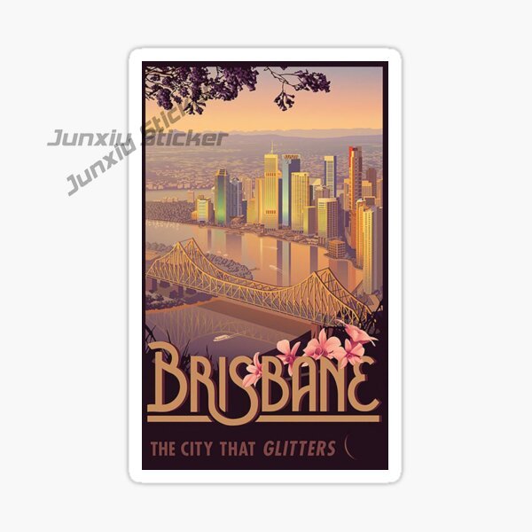 Australië BRISBANE Vlag Vinyl  - Car Accessories Australia recensie en prijs