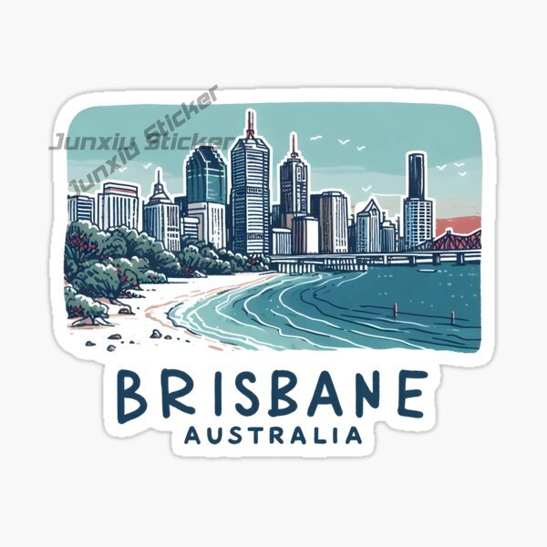 Australië BRISBANE Vlag Vinyl  - Car Accessories Australia recensie en prijs