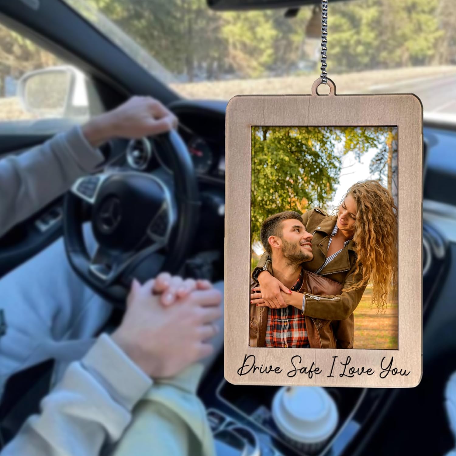 Auto decor hangende fotolijst, - Car Accessories Hanging From Mirror recensie en prijs