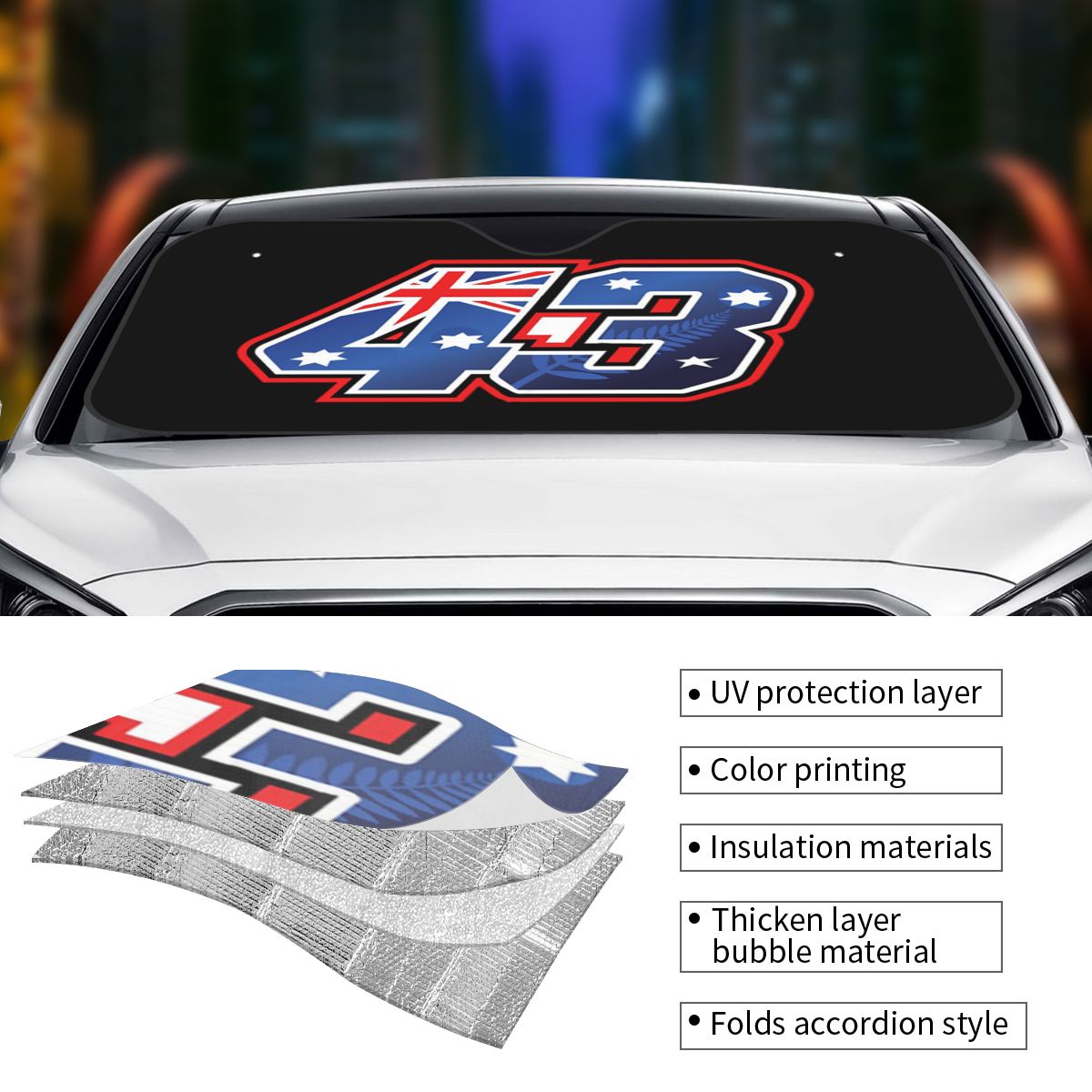 Jack Miller Nummer 43 Australi - Car Accessories Australia recensie en prijs