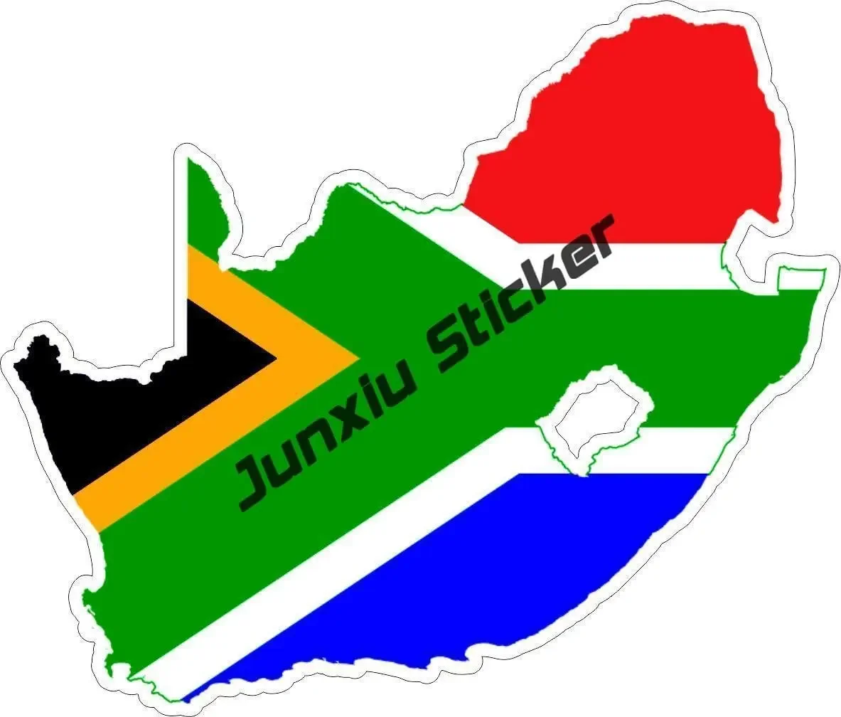 Zuid-Afrika kaart met vlag vin - Car Accessories Cape Town recensie en prijs