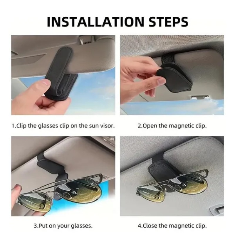 Auto zonneklep brillendoos hou - Car Accessories Papar recensie en prijs