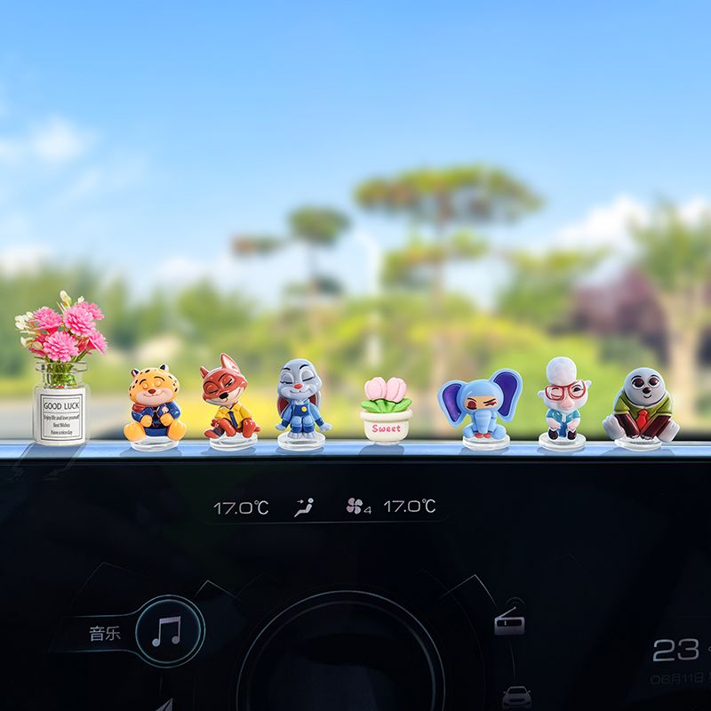 Zootopia cartoon auto-ornament - Car Accessories Dashboard recensie en prijs