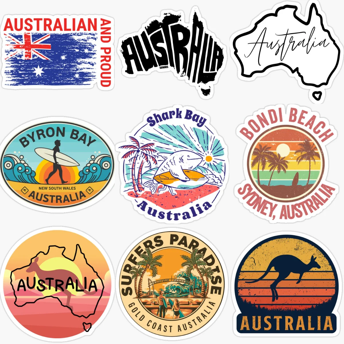 AUS Australië Vlag Kaart Lands - Car Accessories Australia recensie en prijs