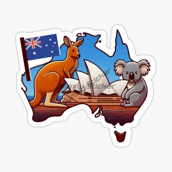 AUS Australië Vlag Kaart Lands - Car Accessories Australia recensie en prijs