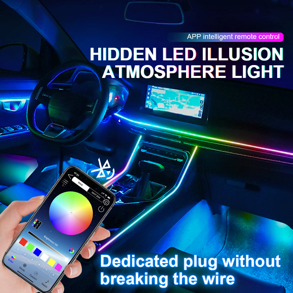 6/10/14/18 in 1 LED Acryl Auto - Led Interior Ambient Light recensie en prijs