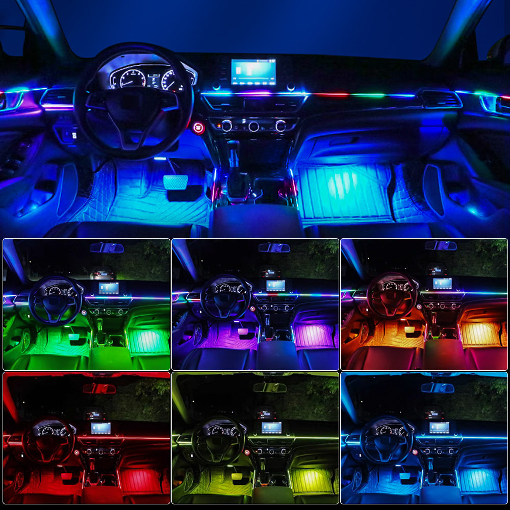6/10/14/18 in 1 LED Acryl Auto - Led Interior Ambient Light recensie en prijs