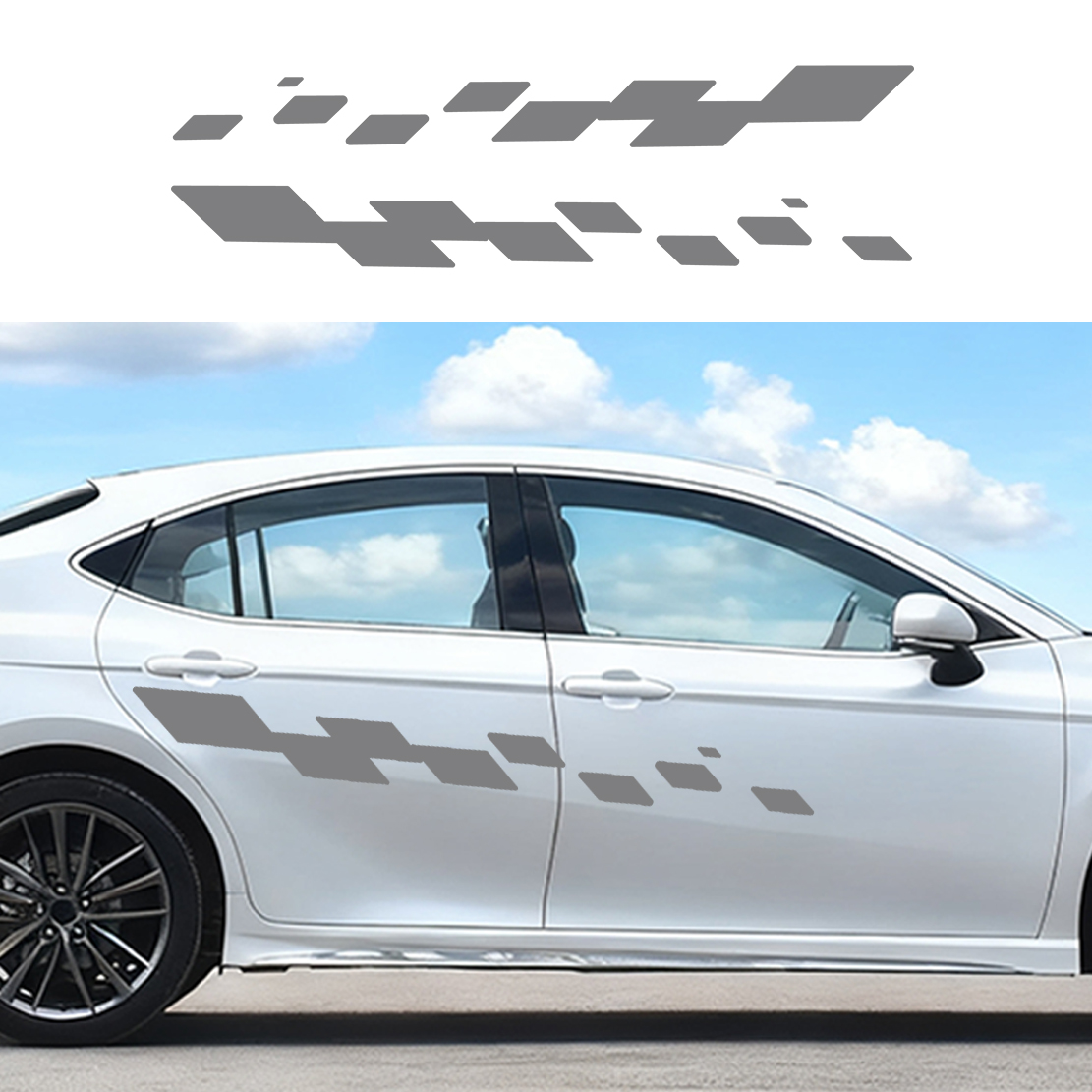 2 stks Autodeur Decals Racing  - Car Accessories Quotes recensie en prijs