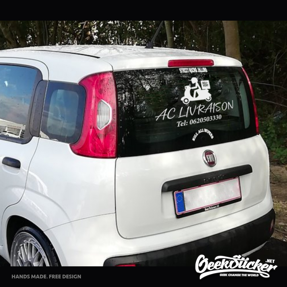 Aangepaste bedrijfsnaam sticke - Car Accessories Quotes recensie en prijs