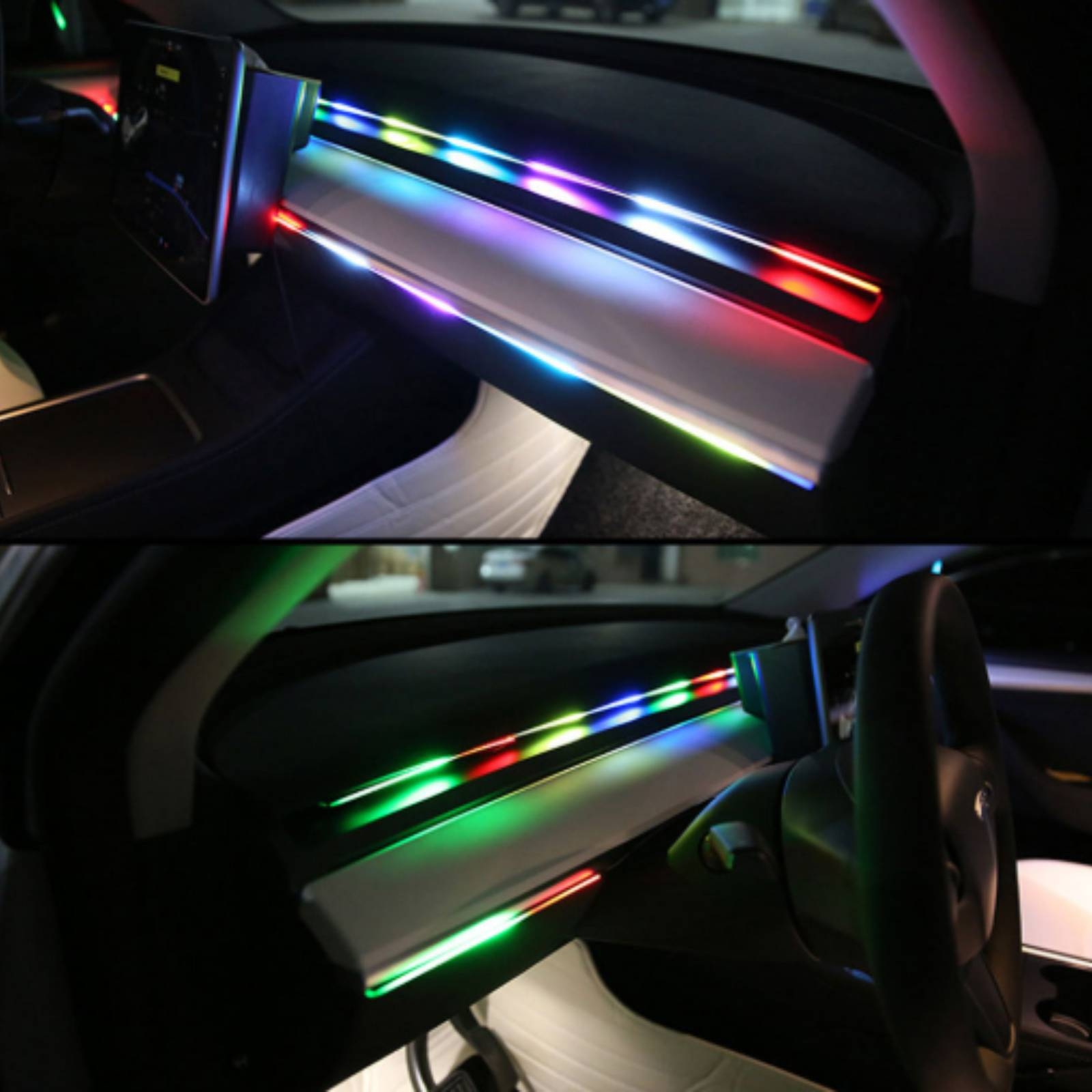 6-delige acryl auto-interieur  - Led Interior Ambient Light recensie en prijs